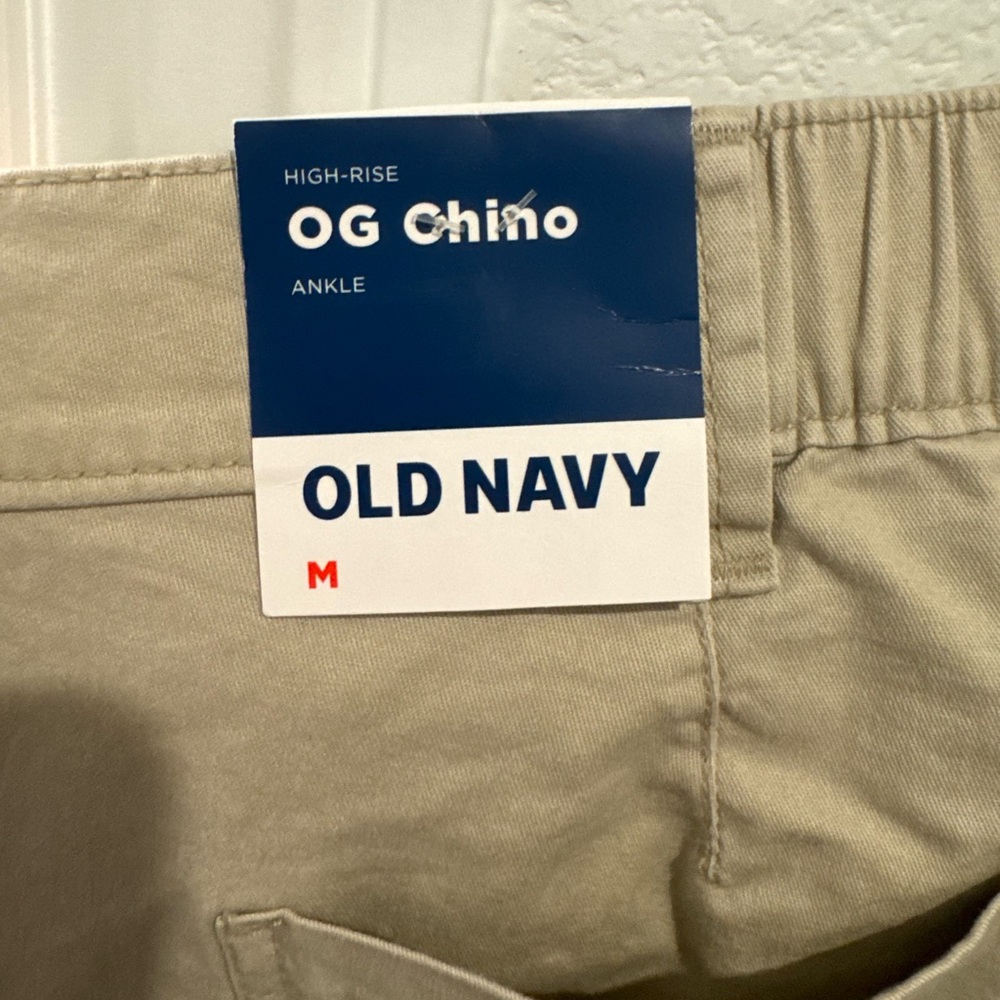 Old Navy Women's OG Chino Ankle Pants - Khaki